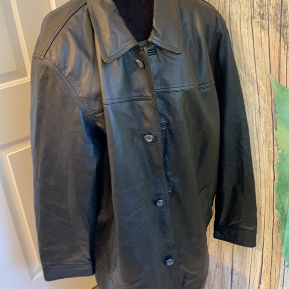 J.Ferrar genuine leather jacket. Men’s XL - Picture 2 of 8